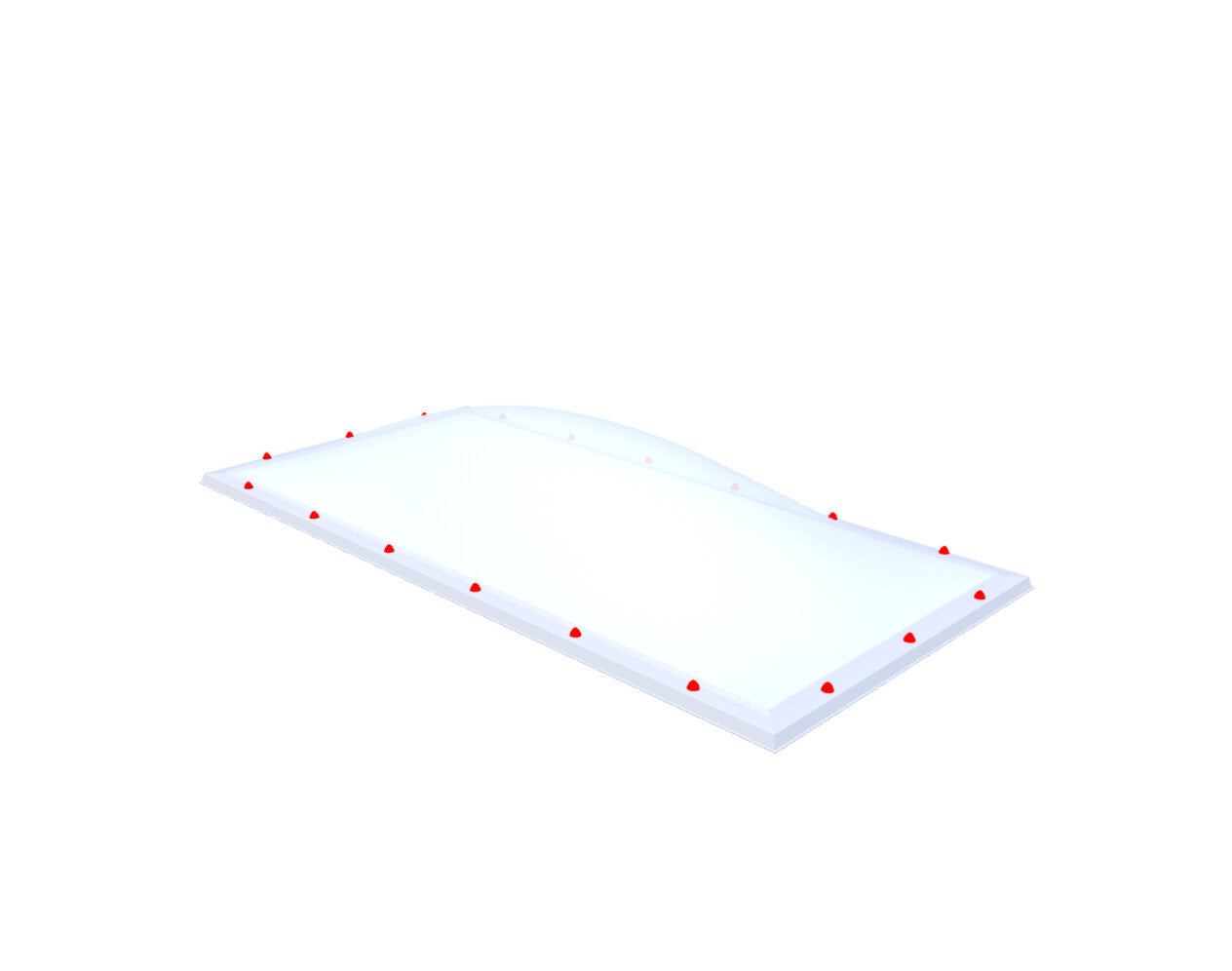 Skylux lichtkoepel 130x280 cm - Skylux