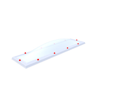 Skylux lichtkoepel 40x190 cm - Skylux