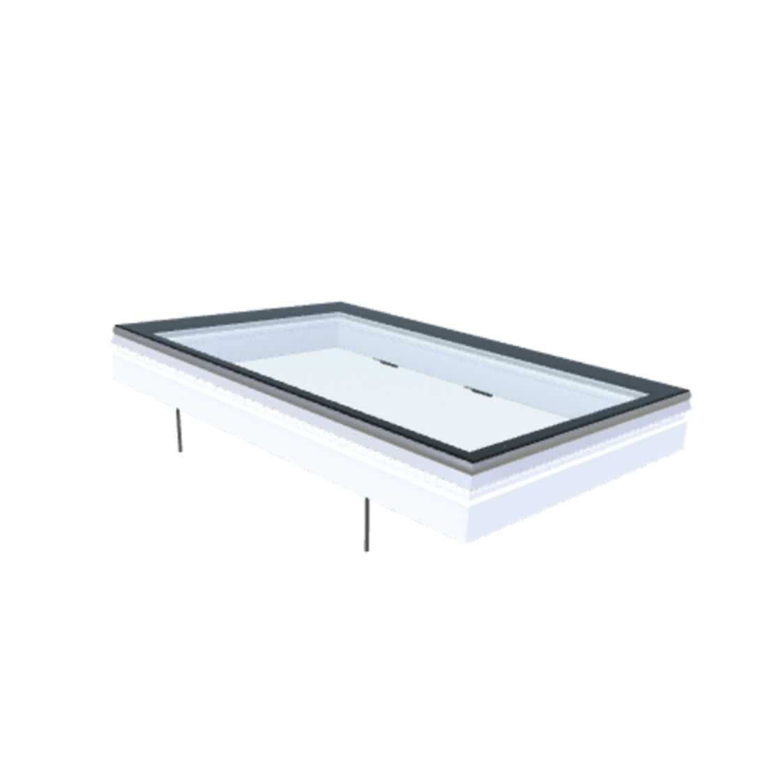 iWindow Flex 2.0 opengaand platdakraam voor renovatie 105x165 cm - Skylux