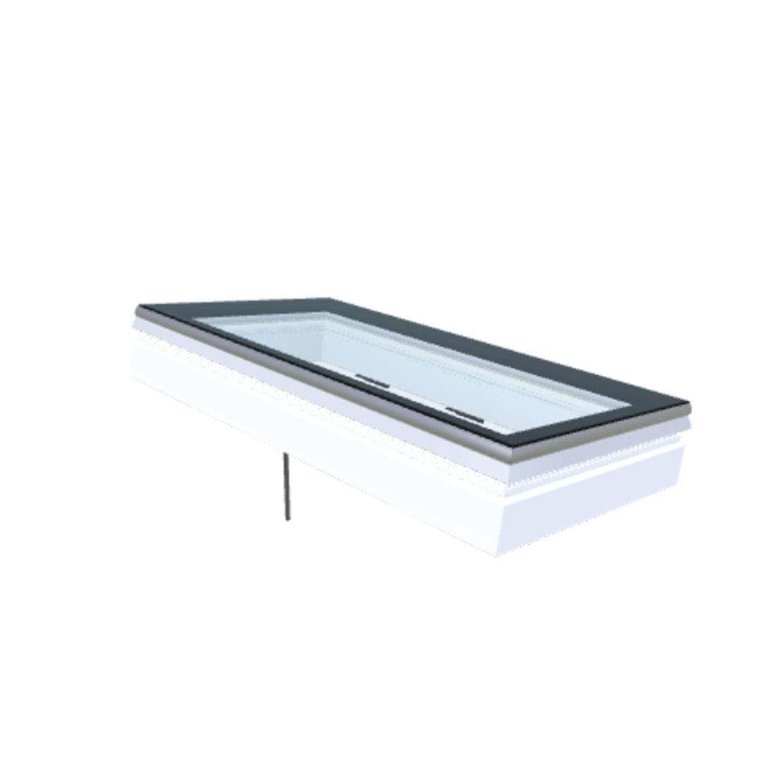 iWindow Flex 2.0 opengaand platdakraam voor renovatie 60x120 cm - Skylux