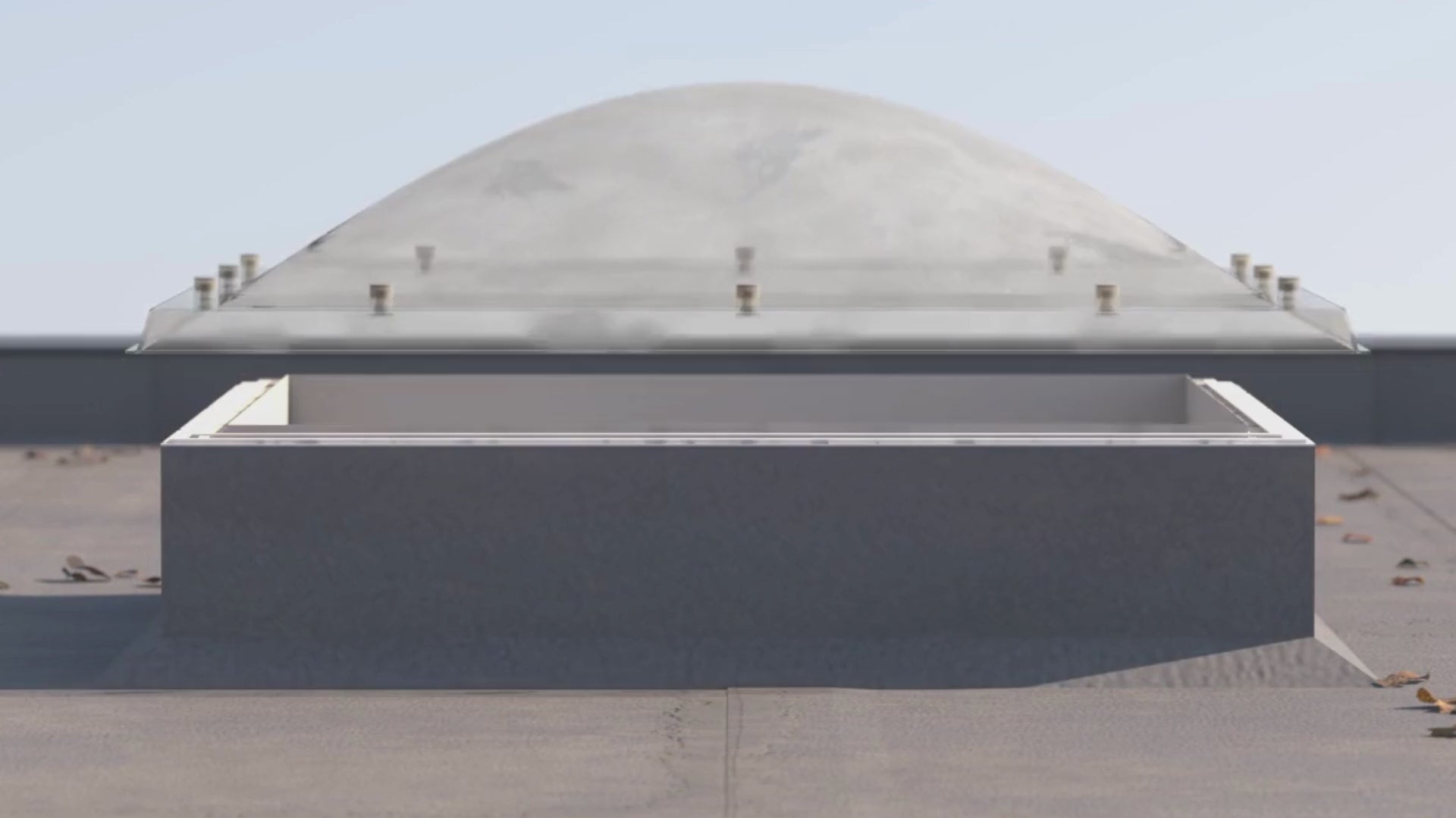 Load video: Skylux renovatiekader PVC - compatibel met iWindow, iDome en lichtkoepels