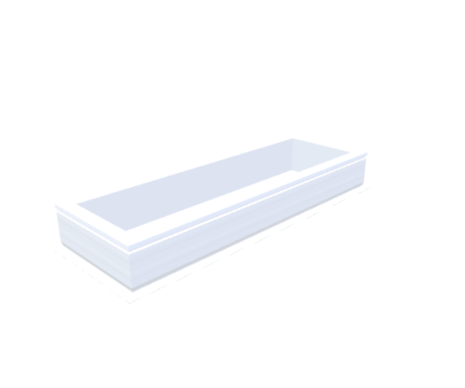 pvc-opstand 20/00 EP 0400 x 1400 mm - Skylux
