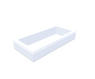 pvc-opstand 20/00 EP 0450 x 1050 mm - Skylux