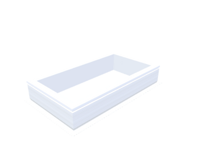 pvc-opstand 20/00 EP 0500 x 1000 mm - Skylux