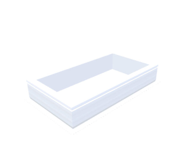 pvc-opstand 20/00 EP 0500 x 1000 mm - Skylux
