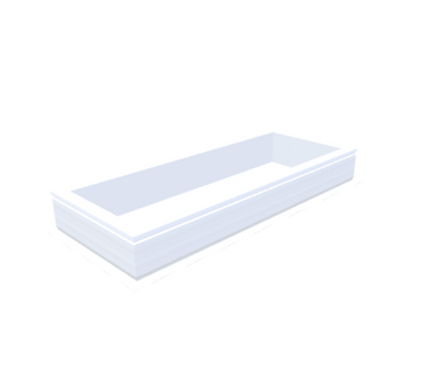 pvc-opstand 20/00 EP 0500 x 1400 mm - Skylux