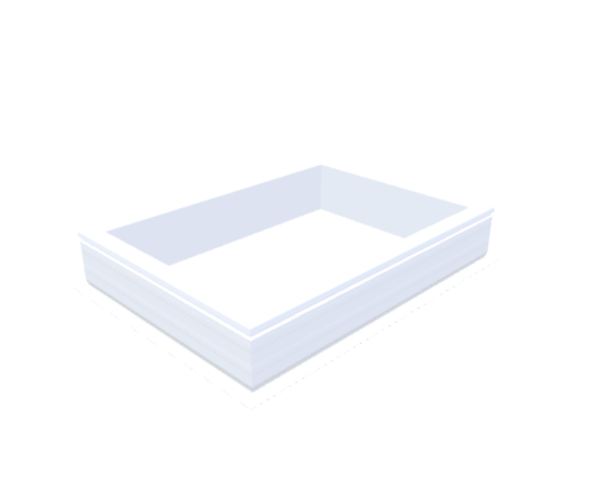 PVC curb 20/00 EP 0700 x 1000 mm - Skylux
