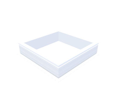 pvc-opstand 20/00 EP 0750 x 0750 mm - Skylux