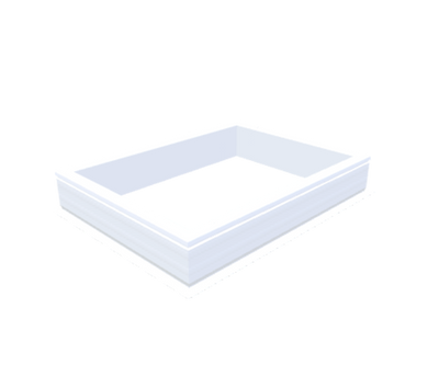 pvc-opstand 20/00 EP 0800 x 1100 mm - Skylux