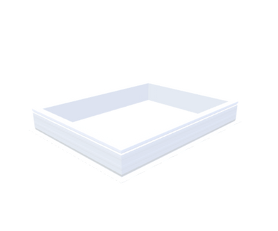 pvc-opstand 20/00 EP 1000 x 1300 mm - Skylux