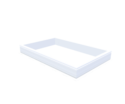 PVC curb 20/00 EP 1000 x 1600 mm - Skylux