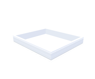 PVC curb 20/00 EP 1200 x 1400 mm - Skylux