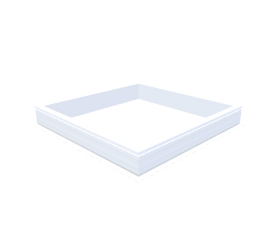 PVC curb 20/00 EP 1300 x 1300 mm - Skylux