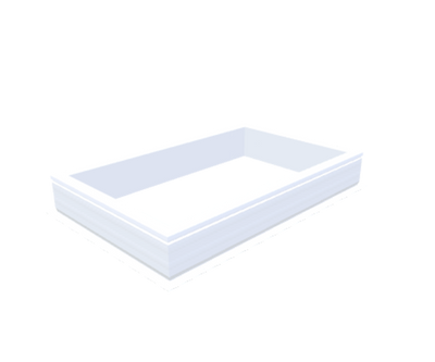 costière PVC 20/00 EP 1500 x 2100 mm - Skylux