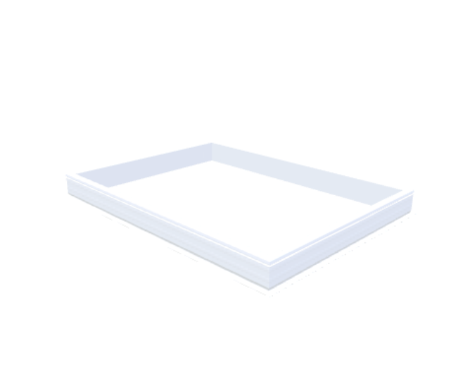 costière en PVC 20/00 EP 1600 x 2200 mm - Skylux