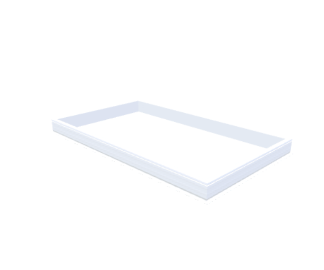 PVC curb 20/00 EP 1600 x 2800 mm - Skylux