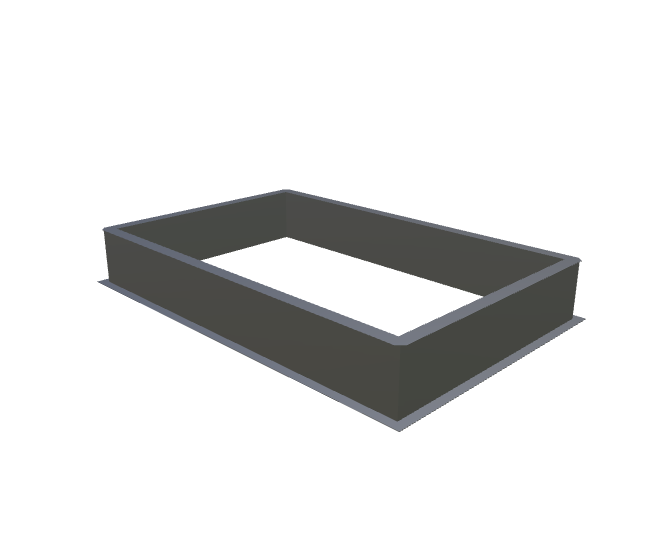 Metaal opstand 800 x 2800