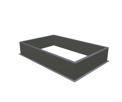 Metaal opstand 700 x 2000