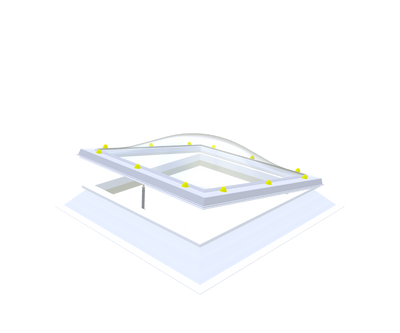 PVC-Opstand 1550 x 1550