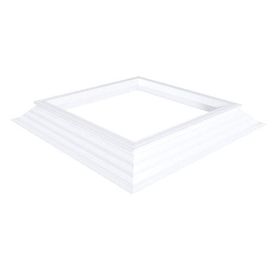 schuine pvc-opstand 16/20 EP 1500 x 1500 mm Let op! Dakopening = 1700 x 1700 mm