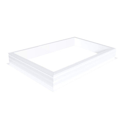 ventilated PVC curb 20/00 with manual chain spindle 0800 x 1100 mm